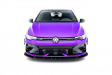 Maxton Design spoiler predného nárazníka VW Golf VIII R Ver.3 po FL - čierny lesklý