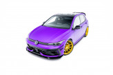 Maxton Design spoiler predného nárazníka VW Golf VIII R Ver.3 po FL - čierny lesklý