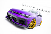 Maxton Design spoiler predného nárazníka VW Golf VIII R Ver.4 po FL - čierny lesklý