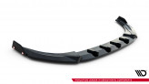 Maxton Design spoiler predného nárazníka VW Golf VIII R Ver.3 po FL - čierny + lesklé krídielka