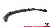 Maxton Design spoiler predného nárazníka VW Golf VIII R Ver.3 po FL - čierny + lesklé krídielka