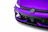 Maxton Design spoiler predného nárazníka Street Pro VW Golf VIII R po FL - čierny 