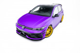 Maxton Design spoiler predného nárazníka Street Pro VW Golf VIII R po FL - čierny 