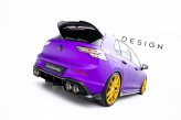 Maxton Design spoiler zadného nárazníka (s vetikálnym rebrovaním) VW Golf VIII R Ver.1 - čierny lesklý