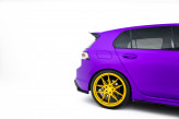 Maxton Design bočné spoilery zadného nárazníka VW Golf VIII R Ver.4 po FL - čierny lesklý