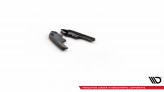 Maxton Design bočné spoilery zadného nárazníka VW Golf VIII R Ver.4 po FL - čierny lesklý