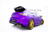 Maxton Design bočné spoilery zadného nárazníka VW Golf VIII R Ver.6 po FL - čierny 