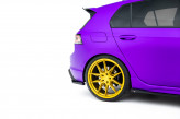 Maxton Design bočné spoilery zadného nárazníka VW Golf VIII R Ver.6 po FL - čierny 