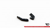 Maxton Design bočné spoilery zadného nárazníka VW Golf VIII R po FL Ver.2 - čierny lesklý