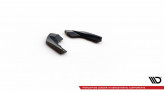 Maxton Design bočné spoilery zadného nárazníka VW Golf VIII R po FL Ver.2 - čierny lesklý