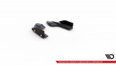 Maxton Design bočné spoilery zadného nárazníka + krídielka VW Golf VIII R po FL Ver.2 - čierny lesklý