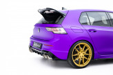 Maxton Design bočné spoilery zadného nárazníka VW Golf VIII R po FL Ver.3 - čierny lesklý