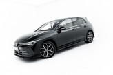 Maxton Design bočné prahové lišty VW Golf VIII po FL - čierny lesklý  