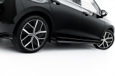 Maxton Design bočné prahové lišty VW Golf VIII po FL - čierny lesklý  