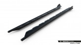 Maxton Design bočné prahové lišty VW Golf VIII po FL - čierny lesklý  