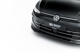 Maxton Design spoiler predného nárazníka VW Golf VIII po FL Ver.1 - čierny lesklý  