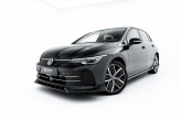 Maxton Design spoiler predného nárazníka VW Golf VIII po FL Ver.1 - čierny lesklý  