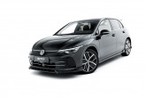 Maxton Design spoiler predného nárazníka VW Golf VIII po FL Ver.1 - čierny lesklý  