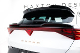 Maxton Design spodné predĺženie strešného spoilera 3D  CUPRA Formentor po FL - čierny lesklý 