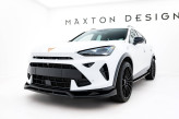 Maxton Design spoiler predného nárazníka CUPRA Formentor po FL - čierny lesklý 
