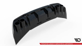 Maxton Design spoiler zadného nárazníka s imitáciou koncoviek výfuku CUPRA Formentor po FL Ver.3 - čierny lesklý s čiernymi koncovkami výfuku  