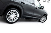 Maxton Design bočné prahové lišty ŠKODA Kodiaq II - čierny lesklý