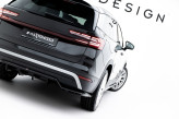 Maxton Design bočné spoilery zadného nárazníka (s vertikálnym rebrovaním) ŠKODA Kodiaq II - čierny lesklý