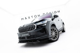 Maxton Design spoiler predného nárazníka ŠKODA Kodiaq II - čierny lesklý