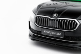 Maxton Design spoiler predného nárazníka ŠKODA Superb IV Ver.1 - čierny lesklý