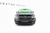Maxton Design spoiler predného nárazníka ŠKODA Superb IV Ver.1 - čierny lesklý