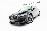 Maxton Design spoiler predného nárazníka ŠKODA Superb IV Ver.2 - čierny lesklý