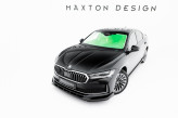 Maxton Design spoiler predného nárazníka ŠKODA Superb IV Ver.2 - čierny lesklý