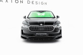 Maxton Design spoiler predného nárazníka ŠKODA Superb IV Ver.2 - čierny lesklý