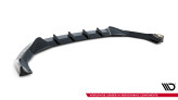 Maxton Design spoiler predného nárazníka ŠKODA Superb IV Ver.2 - čierny lesklý