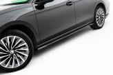 Maxton Design bočné prahové lišty ŠKODA Superb IV Ver.1 - čierny lesklý