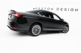 Maxton Design bočné prahové lišty ŠKODA Superb IV Ver.2 - čierny lesklý