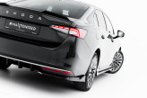 Maxton Design bočné spoilery zadného nárazníka ŠKODA Superb IV Ver.2 - čierny lesklý