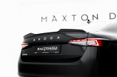 Maxton Design predĺženie strešného spoilera 3D ŠKODA Superb IV Sedan - čierny lesklý