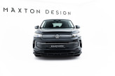 Maxton Design spoiler predného nárazníka VW Tiguan III Ver.2 - čierny lesklý