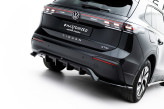 Maxton Design spoiler zadného nárazníka (s vertikálnym rebrovaním) VW Tiguan III - čierny lesklý