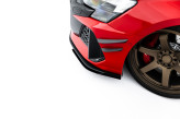 Maxton Design spoiler predného nárazníka Street Pro AUDI RS3 8Y Sedan po FL - čierny + lesklé krídielka