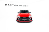 Maxton Design spoiler predného nárazníka AUDI RS3 8Y Sedan po FL Ver.3 - čierny lesklý