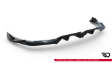Maxton Design spoiler zadného nárazníka (s vertikálnym rebrovaním) AUDI RS3 8Y Sedan po FL Ver.2 - čierny lesklý