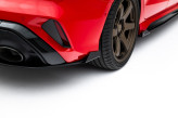 Maxton Design difúzor zadného nárazníka Street Pro AUDI RS3 8Y Sedan po FL - čierny + lesklé krídielka