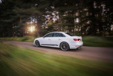 Racingline Performance bočný polep karosérie dlhý - saténová čierna