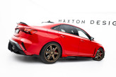 Maxton Design bočné prahové lišty Street Pro AUDI RS3 8Y Sedan po FL - čierny + lesklé krídielka