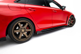 Maxton Design bočné prahové lišty AUDI RS3 8Y Sedan Ver.2 - čierny lesklý