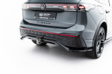 Maxton Design spoiler zadného nárazníka (s vertikálnym rebrovaním) VW Tiguan III R-Line - čierny lesklý