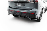Maxton Design spoiler zadného nárazníka (s vertikálnym rebrovaním) VW Tiguan III R-Line - čierny lesklý