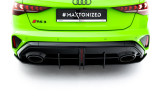 Maxton Design difúzor zadného nárazníka Street Pro AUDI RS3 8Y Sportback po FL - čierny